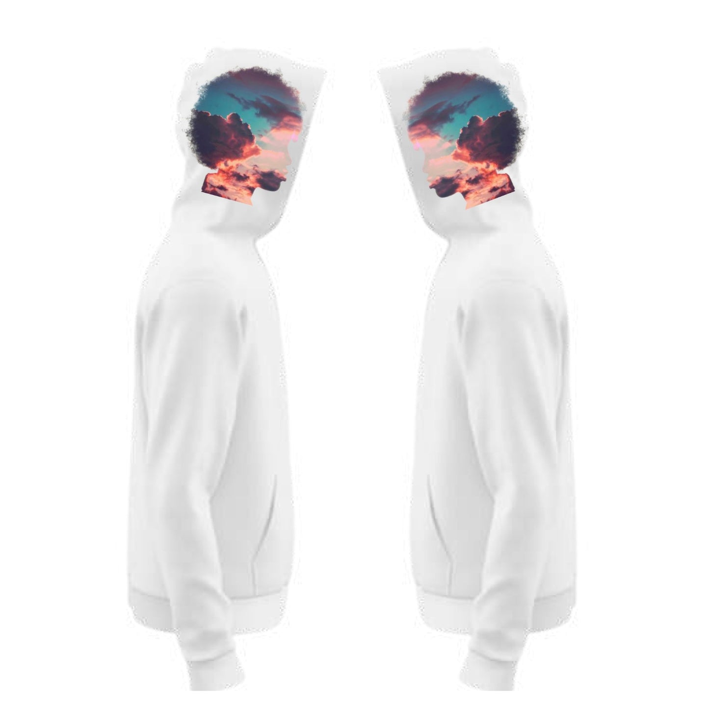 Head in the Kloudz Hoodie - White