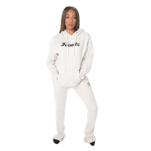 Kloudz "Cloud 9" Oatmeal Stacked Sweatsuit