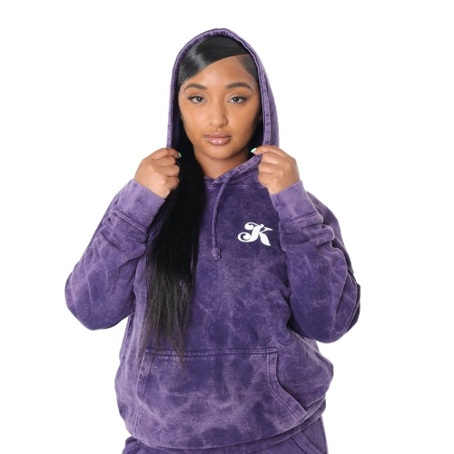 Kloudz “K” Puff Print Hoodie